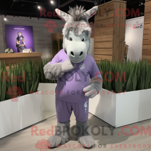 Personnage mascotte d âne...