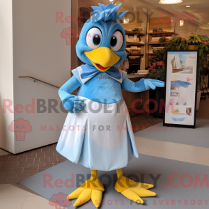 Mascot karakter van een...