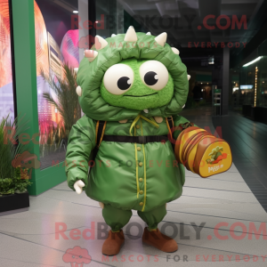 Personnage mascotte d un...