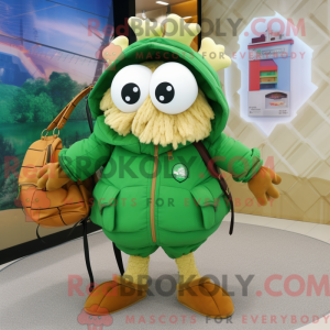 Maskot karakter af en...