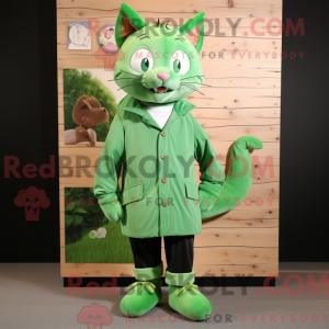 Mascot karakter van een...