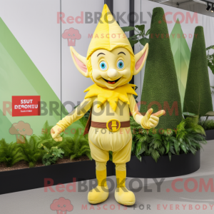 Mascot character of a Lemon...
