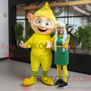 Mascot character of a Lemon...