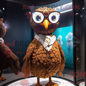 Mascot karakter van een...