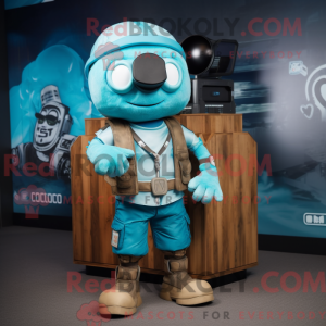 Mascottekarakter van een...