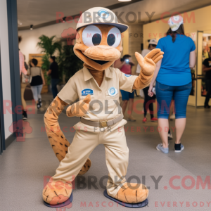 Personnage mascotte d un...