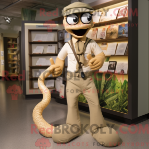 Mascottefiguur van een...