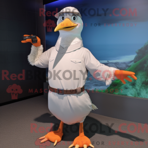 Mascottefiguur van een...