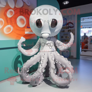 Silver Octopus mascotte...