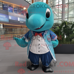 Mascottekarakter van een...