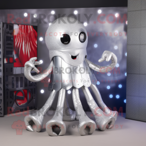 Silver Octopus mascotte...