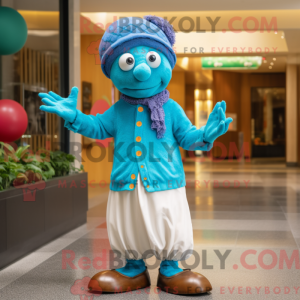 Mascot karakter van een...