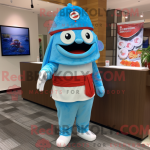 Mascottekarakter van een...