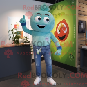 Mascot character of a...