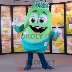 Maskot karakter af en...