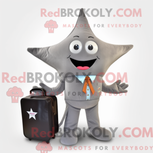 Mascot character of a Gray...