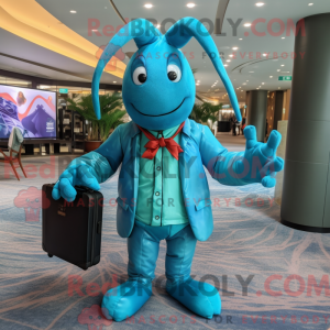 Maskot karakter af en...
