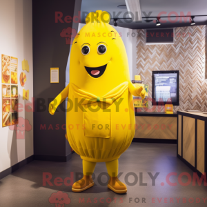 Personnage mascotte d un...