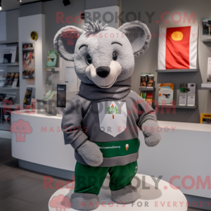 Personnage mascotte d un...