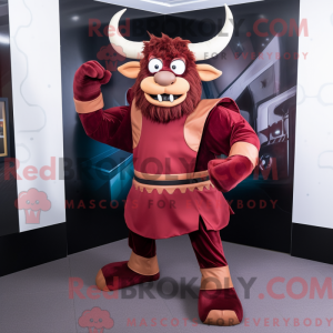 Mascot karakter van een...