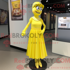 Mascot karakter van een...