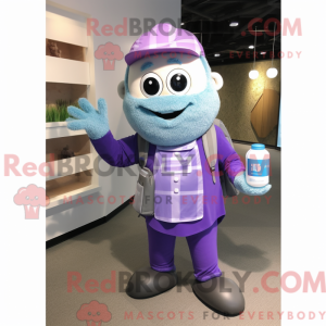 Mascottefiguur van een...