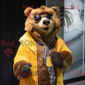 Mascot character of a...