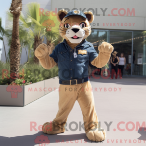 Personnage mascotte d une...