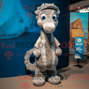 Mascot character of a Gray...
