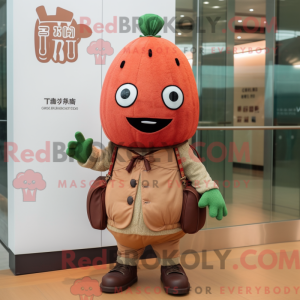 Mascot character of a Rust...