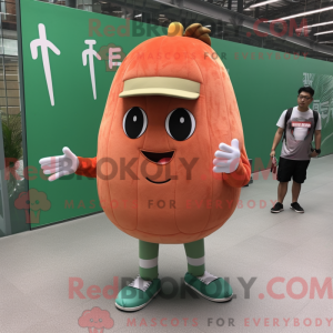 Mascot character of a Rust...