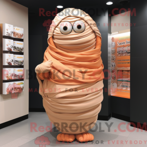 Mascottefiguur van een...