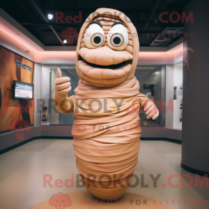 Mascottefiguur van een...