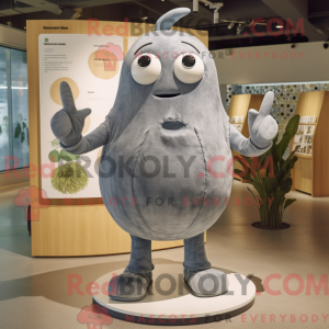 Mascot character of a Gray...