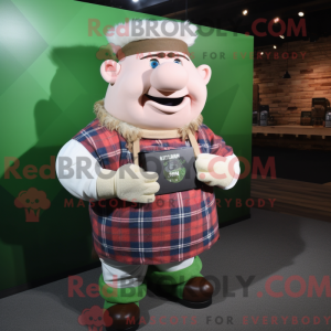 Mascot karakter van een...