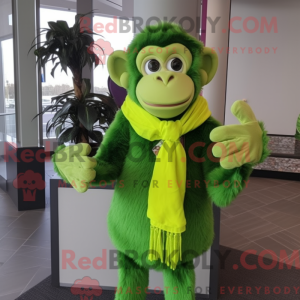 Mascottefiguur van een...
