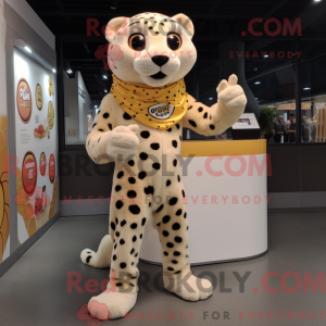 Mascot character of a Cream...