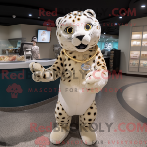 Mascot character of a Cream...