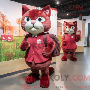 Mascot karakter van een...