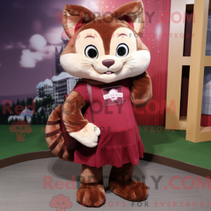 Mascot karakter van een...