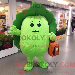 Mascot character of a Peach...