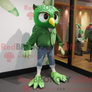 Mascot karakter van een...