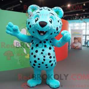 Mascot karakter van een...