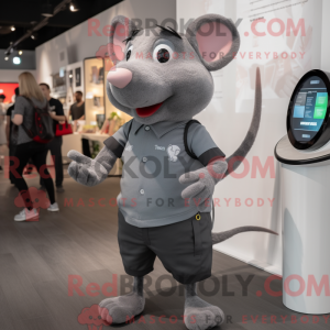Mascot karakter van een...