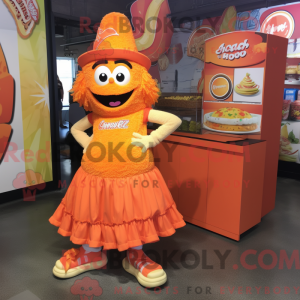Postava maskota Orange...