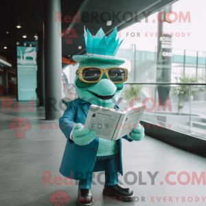 Mascottefiguur van een...
