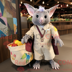 Mascot character of a Cream...