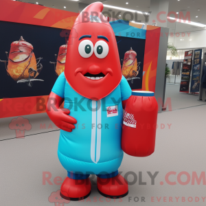Mascottekarakter van een...