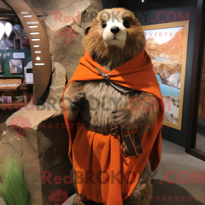 Mascot karakter van een...