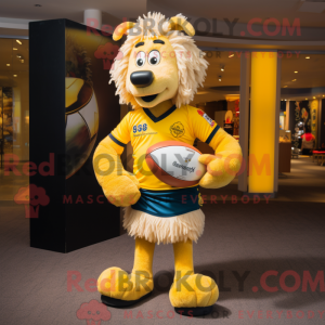 Mascot character of a...
